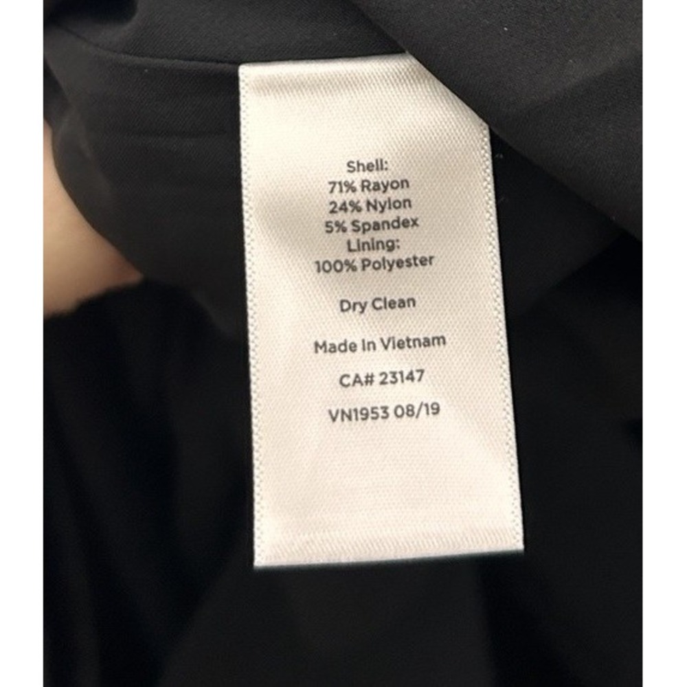 Talbots  Womens Black Pockets Sleeveless Knee Length Casual Office Dress Size 10 - Picture 10 of 10
